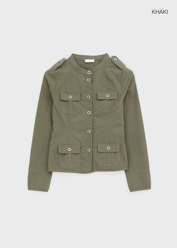 Bendian Button Cotton Jacket