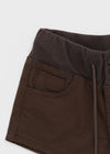Custom Two-Button Elastic Waist Shorts