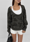 [MADE] Unity U-Neck Fleece Camo Sweatshirt (Available as a set)