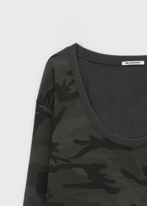 [MADE] Unity U-Neck Fleece Camo Sweatshirt (Available as a set)