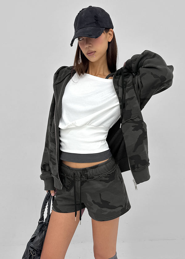 [MADE] Unity Fleece-lined Camo Shorts (Available as a set)