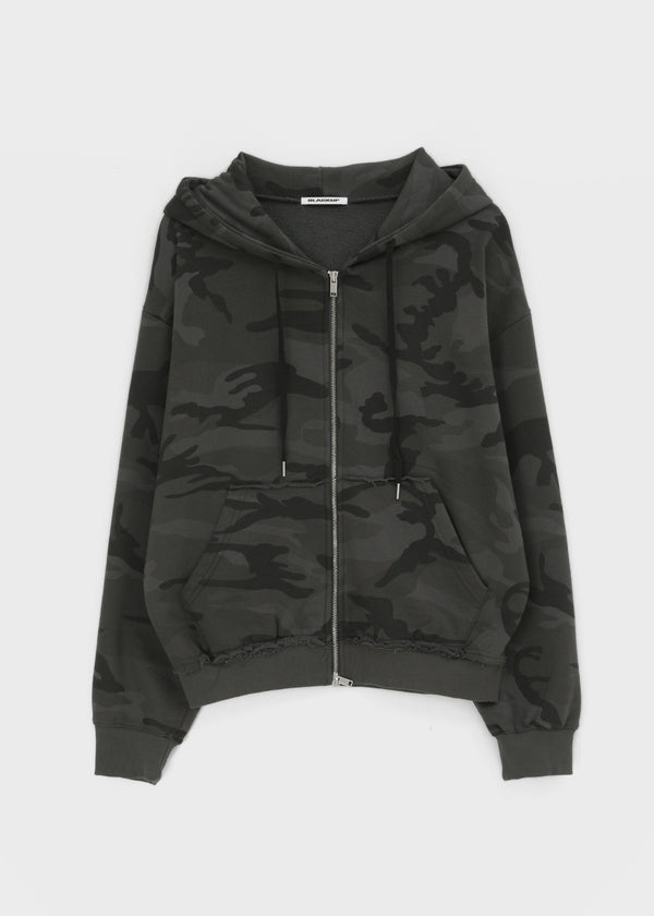[MADE] Unity Fleece-lined Camo Oversized Zip-up Hoodie (Available as a set)