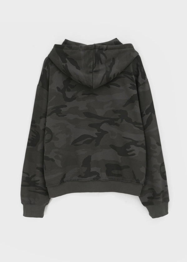[MADE] Unity Fleece-lined Camo Oversized Zip-up Hoodie (Available as a set)