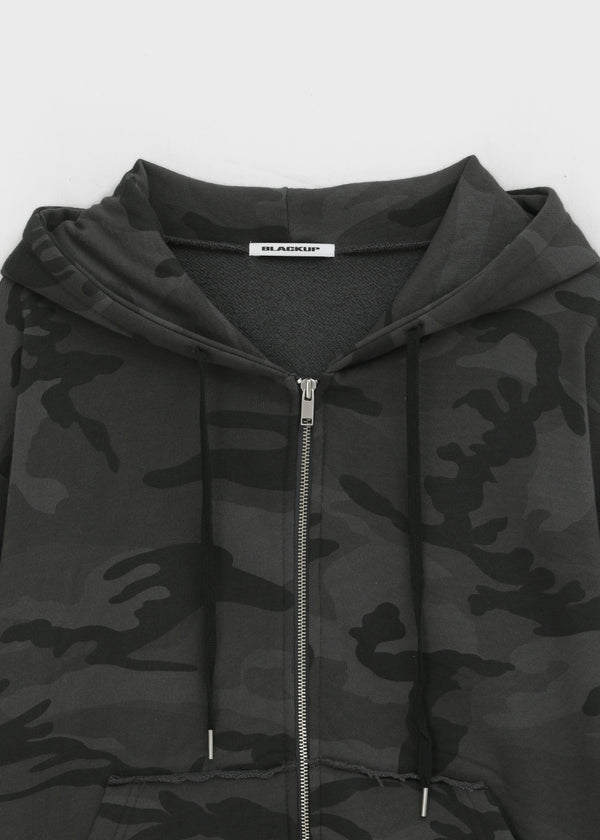 [MADE] Unity Fleece-lined Camo Oversized Zip-up Hoodie (Available as a set)