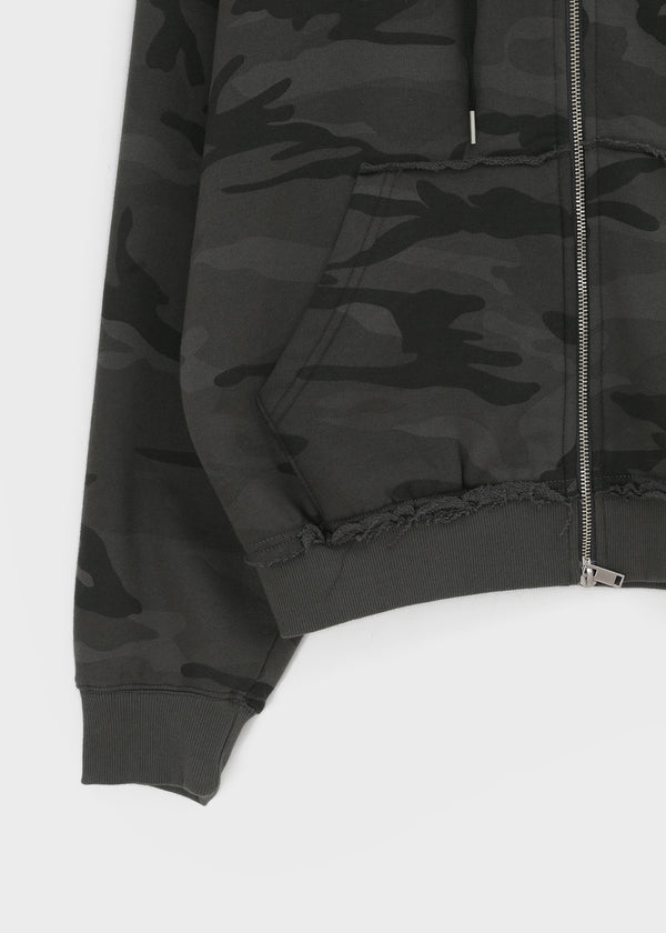 [MADE] Unity Fleece-lined Camo Oversized Zip-up Hoodie (Available as a set)