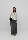 Friction banding long skirt