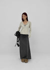 Friction banding long skirt