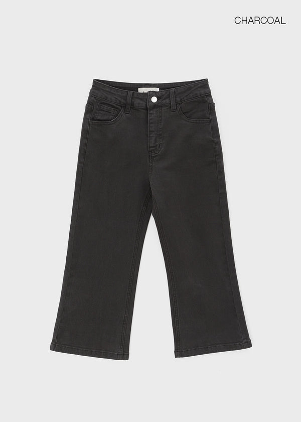 Heresy bootcut cotton capri pants