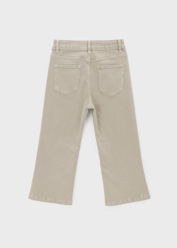 Heresy bootcut cotton capri pants