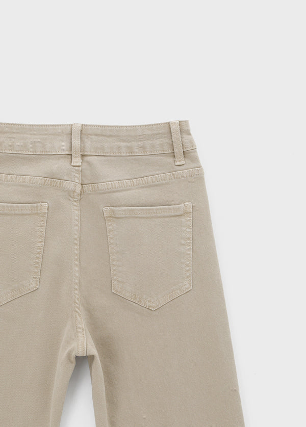Heresy bootcut cotton capri pants