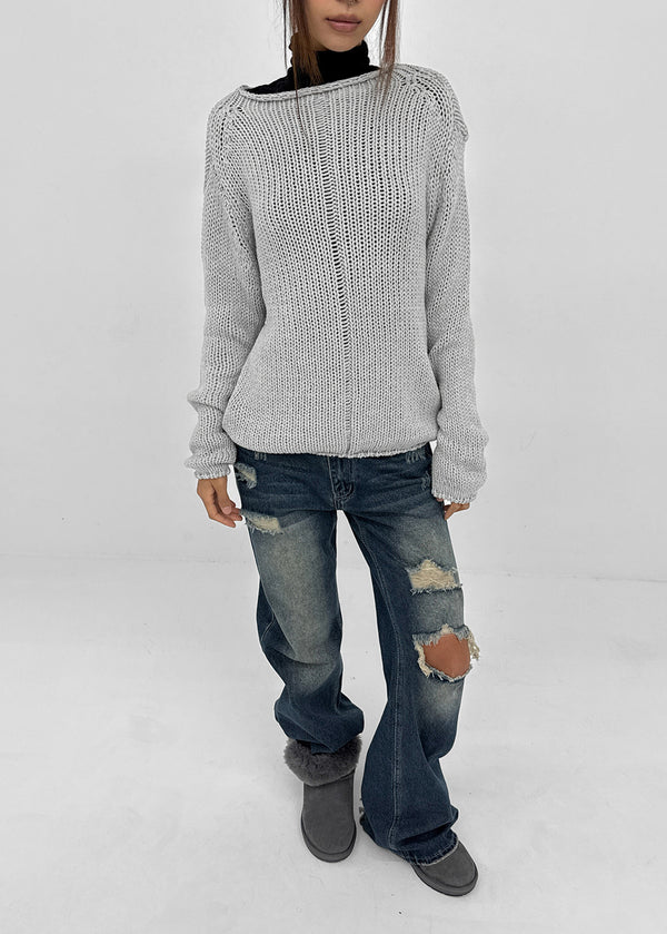 Roberty Damaged Denim Pants