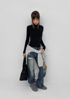 Roberty Damaged Denim Pants