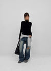 Roberty Damaged Denim Pants