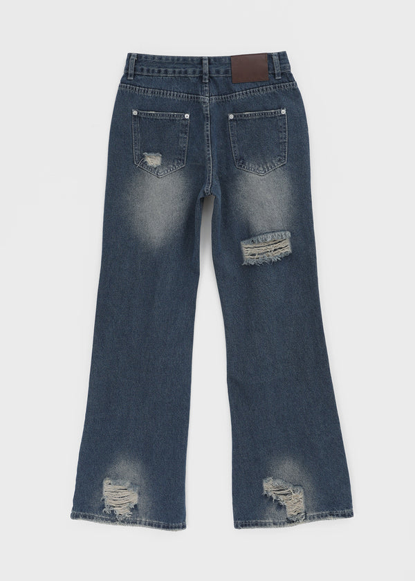 Roberty Damaged Denim Pants