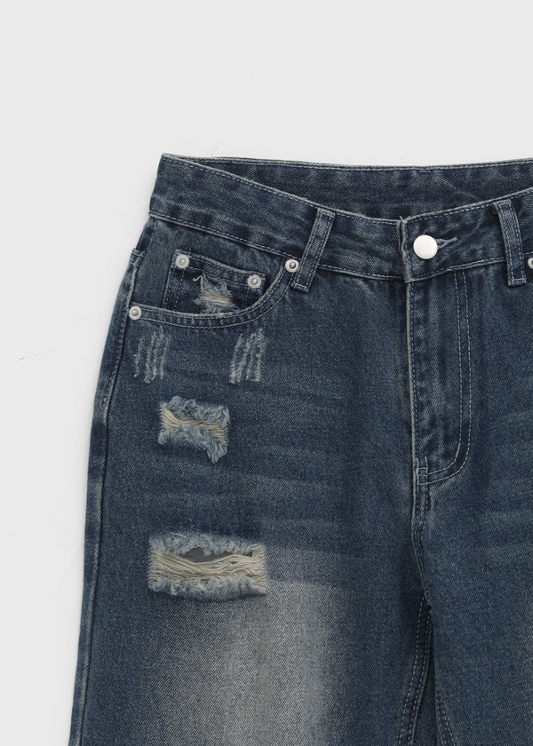 Roberty Damaged Denim Pants