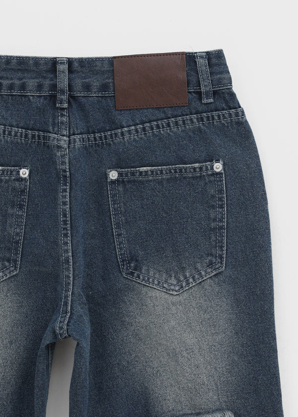 Roberty Damaged Denim Pants