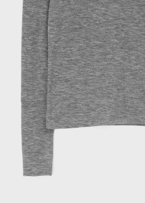 [MADE] Lemarty Button Turtleneck Long Sleeve Tee