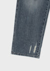 (UNISEX) Caval Damaged Wide Denim Pants
