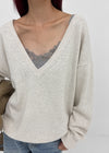 [MADE] Roadcle Deep V-Neck Loose Fit Knit