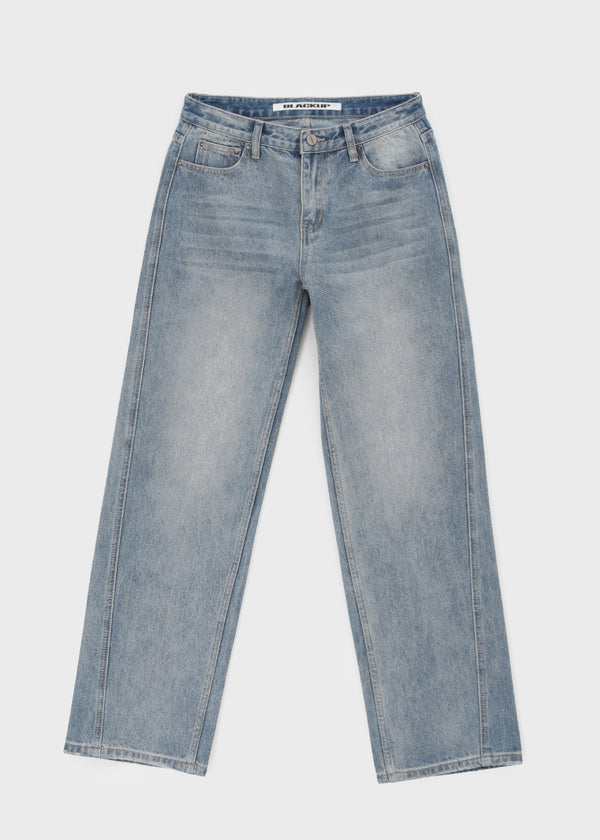 [MADE] Hesse Semi-Wide Cut Denim Pants