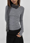 Muse Flower Fringe Scarf