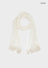 Muse Flower Fringe Scarf