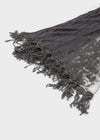Muse Flower Fringe Scarf
