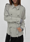 Kentai double-button trench jacket
