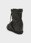 Sens Buckle Lace-up Mid-calf Boots