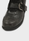 Sens Buckle Lace-up Mid-calf Boots