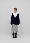 Queria Deep V Sweatshirt