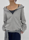 [MADE] Byf Peach Fleece Zip-up Hoodie