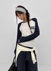 Keshi Lettering Raglan Long Sleeve T-shirt