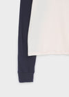 Keshi Lettering Raglan Long Sleeve T-shirt