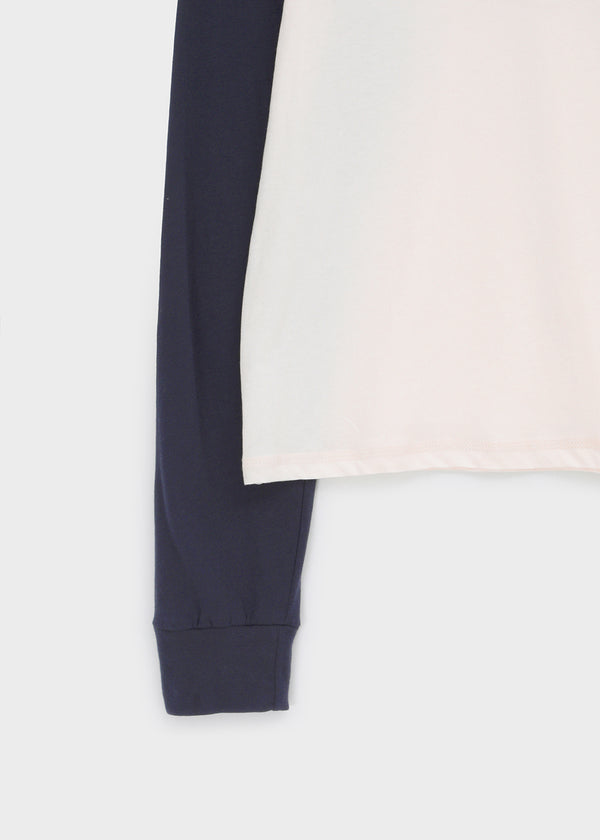 Keshi Lettering Raglan Long Sleeve T-shirt