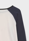 Keshi Lettering Raglan Long Sleeve T-shirt
