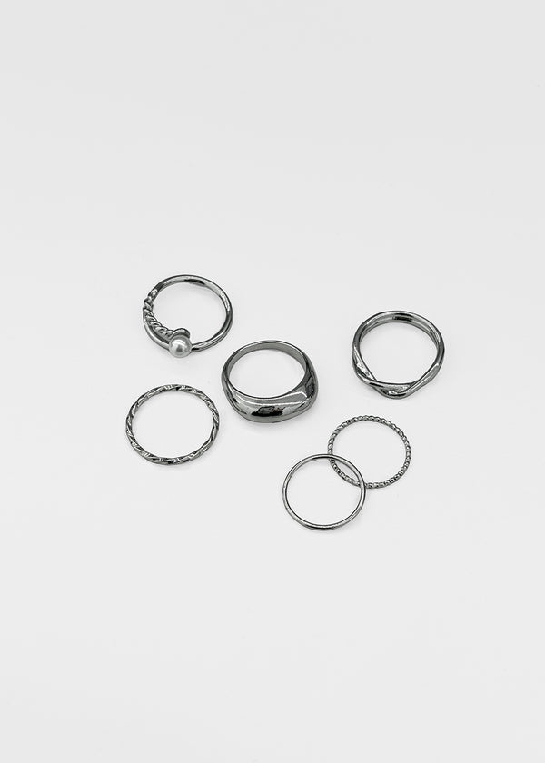 Piyaru 6-piece ring set