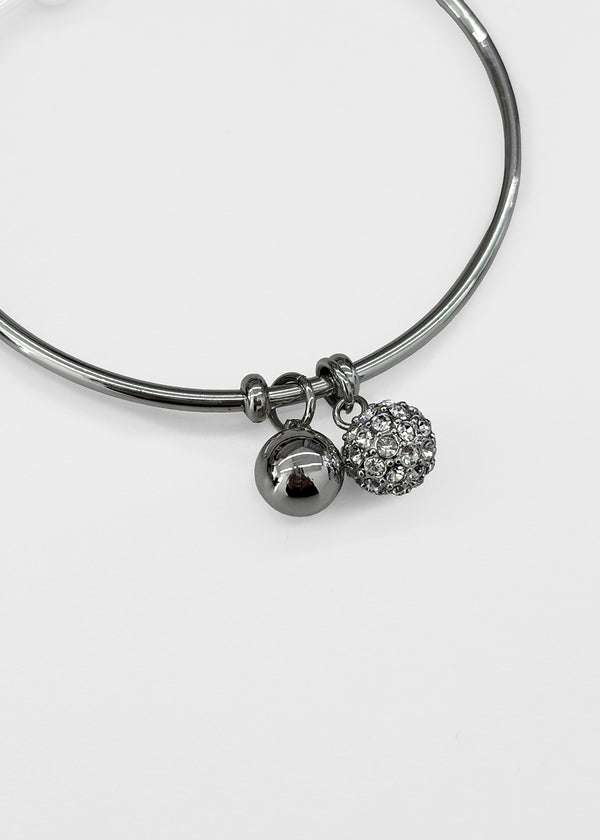 Rumto Silver Ball Ring Bracelet