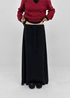 Friction banding long skirt