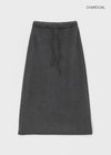 Friction banding long skirt