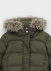[MADE] Vanity Fur-Trimmed Wellon Crop Padded Jacket
