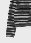 Gott Striped Wool Knit Cardigan
