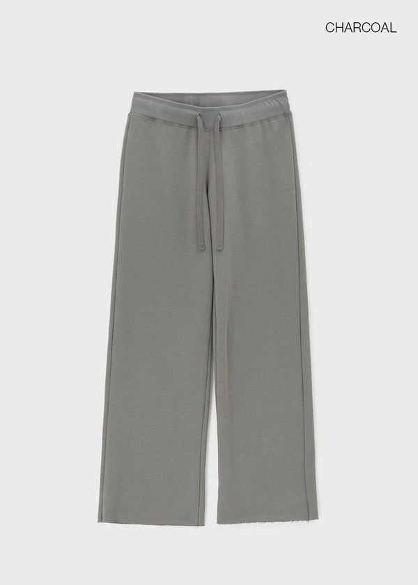 Anomal Cut Wide Elastic Pants