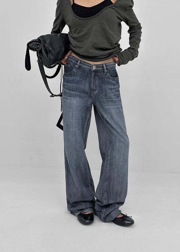 O'Fact bootcut denim pants