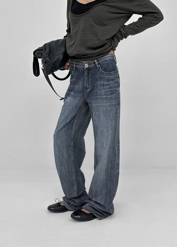 O'Fact bootcut denim pants