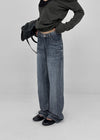 O'Fact bootcut denim pants
