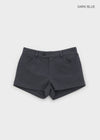 Gulf Low-waist Back-Pocket Cotton Shorts