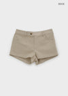 Gulf Low-waist Back-Pocket Cotton Shorts