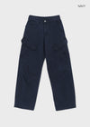 Decant washed wide cargo pants