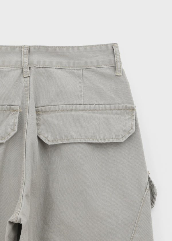 Decant washed wide cargo pants